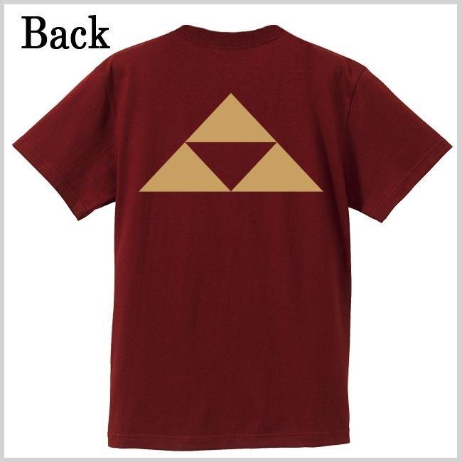 戦国武将Ｔシャツ 北条義時 エンジ S M L XL 家紋 三つ鱗 プリント色 キャメル |  | 02