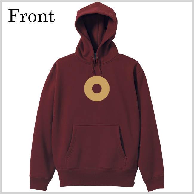 戦国武将 プルオーバーパーカー 加藤清正 エンジ S M L XL 家紋 蛇の目 プリント色 キャメル |  | 01