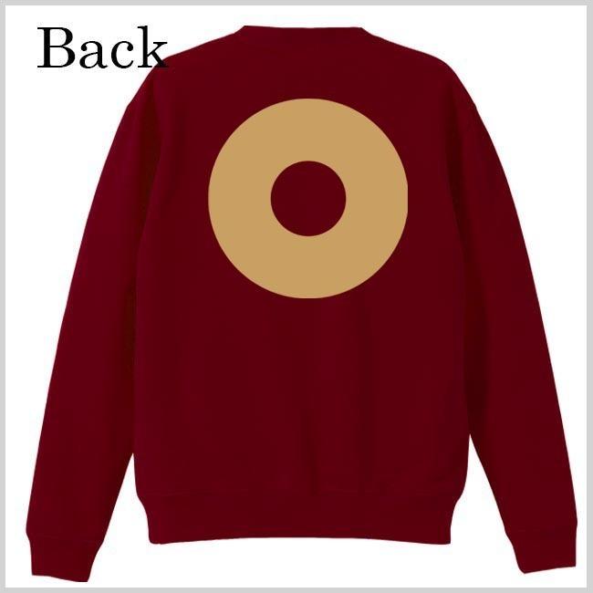 戦国武将 トレーナー 加藤清正 エンジ S M L XL 家紋 蛇の目 プリント色 キャメル |  | 02