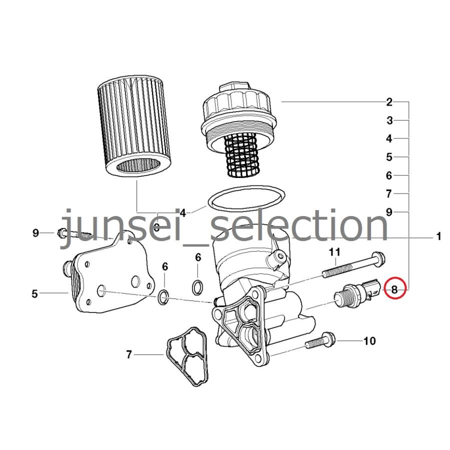 BMW MINI 純正 R50 R52 R53 オイルプレッシャースイッチ ONE COOPER S JCW GP RA16 RE16 RE16GP RF16 RH16 | BMW | 01