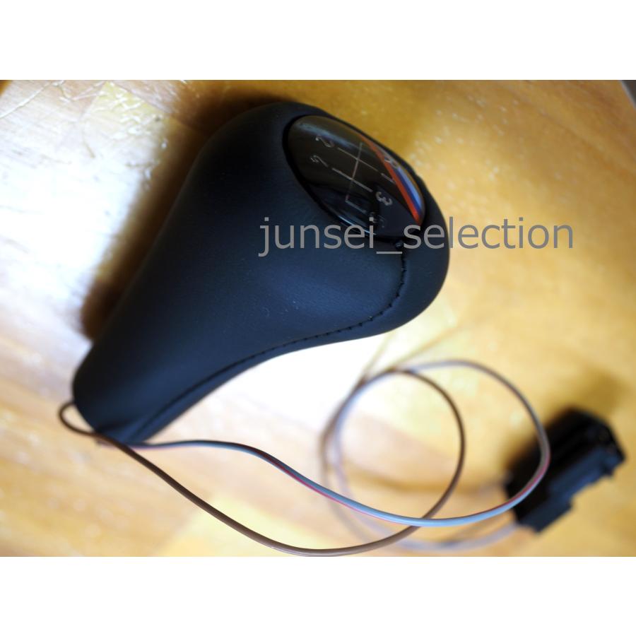 BMW 純正 E30 E36 E46 Z3 E34 M5 5速MT用 イルミネーション レザーシフトノブ M3B 320i Z3 Mロードスター Mクーペ 旧タイプ レトロ | BMW | 02