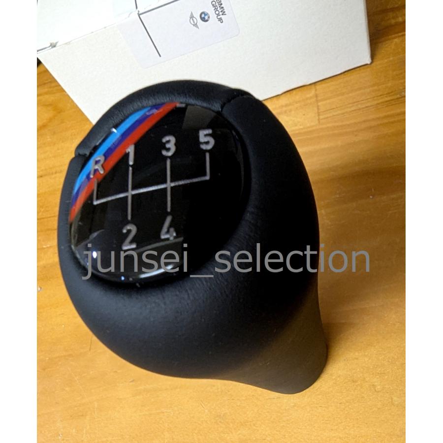 BMW 純正 M-TECHNIK (レトロロゴ) レザー シフトノブ 5速 MT E36 E46 Z3 E36M3 M3B 318is 318i 318Ci 318ti 320i Mロードスター Mクーペ | BMW | 02