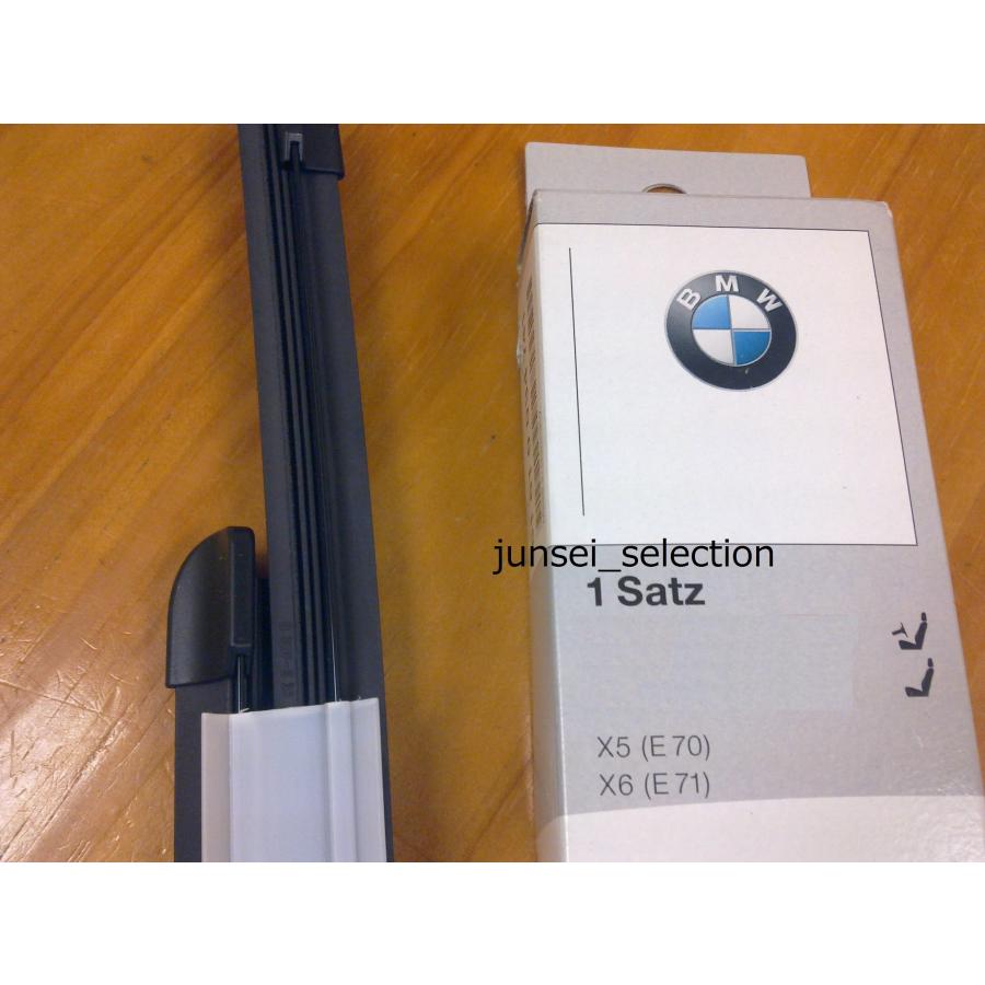 BMW 純正 E70 E71 フロント ワイパーブレード 左右セット 左ハンドル 2011年9月生産車まで X5M X6M 4.8i xDrive50i | BMW | 01
