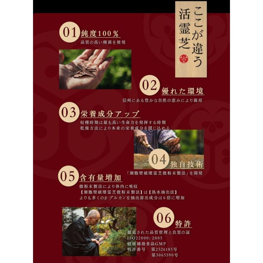 サプリメント 日本製 JUNSEIDO 潤生堂 活霊芝 かつれいし 健康食品 霊芝 粉末 1ヶ月分 花粉症 ギフト JUNSEIDO 潤生堂 活霊芝 かつれいし 最短 3営業日以内発送_5