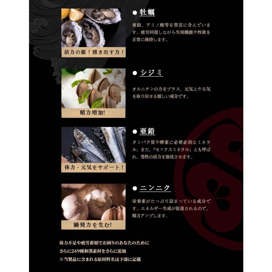 サプリメント 日本製 JUNSEIDO 潤生堂 黄金凄王 おうごんすおう 男性