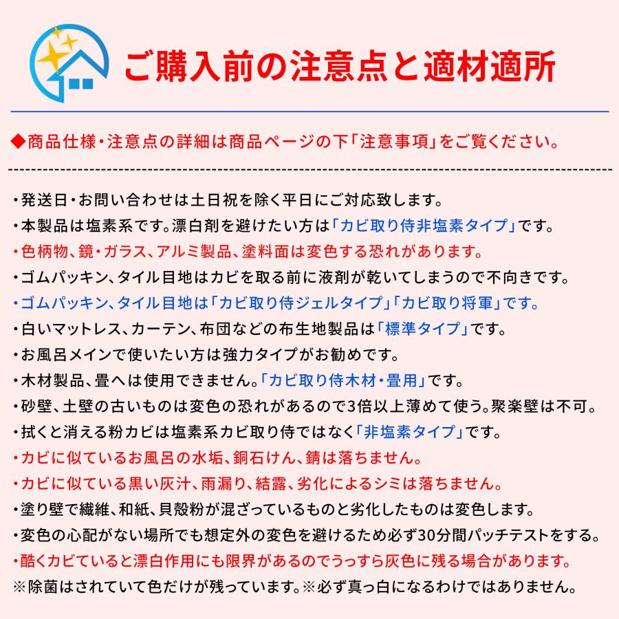カビ取り侍 液スプレー 強力タイプ 500g 強力タイプ カビ カビ取り カビ取り剤 お風呂 壁紙 クロス 土壁 珪藻土 キッチン トイレ 外壁 エアコン KZ-L500P | 純閃堂 | 03