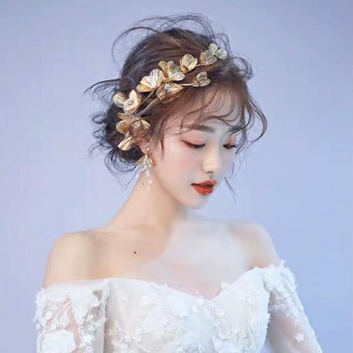 ヘッドドレス イヤリング セット 花 髪飾り カチューシャ ヘッドドレス イヤリング セット 花 髪飾り カチューシャ