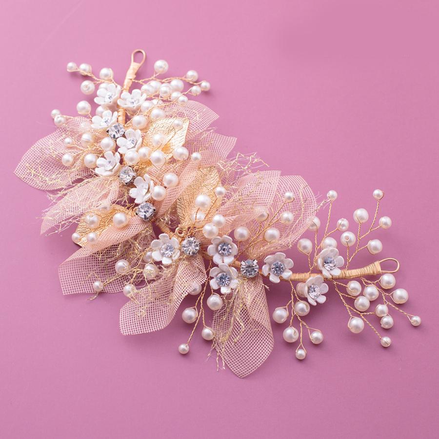 髪飾り ヘッドドレス カチューシャ 花 パール レース 和装 洋装 髪飾り ヘッドドレス カチューシャ 花 パール レース 和装 洋装