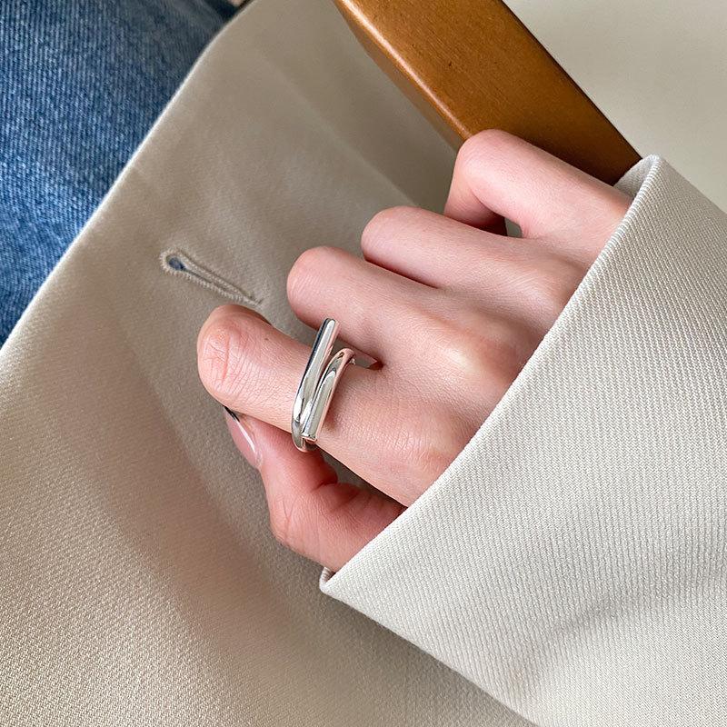 リング 指輪 フリーリング フリーサイズ シルバー925 金属アレルギー