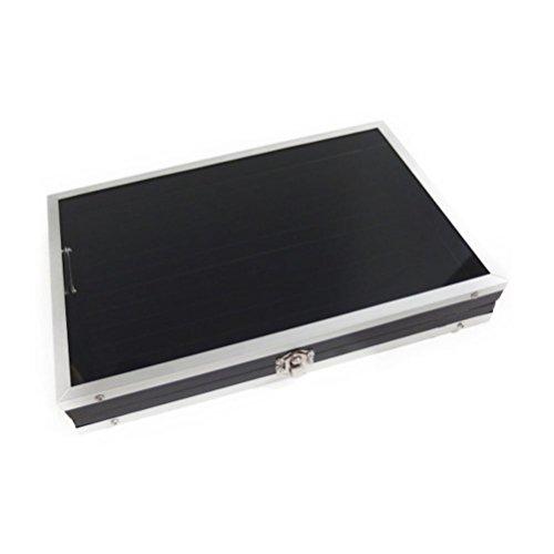 気質アップ M シルバー カフスボタン ネクタイピン 指輪 収納ケース ガラスケース コレクションボックス メンズ 男性用 レビューで送料無料 Www Yalaphone Com