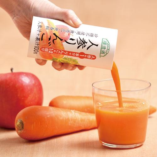 順造選 にんじんジュース 【美味しくなければ続かない】 人参りんご