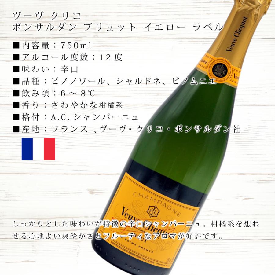 名入れ 企業ロゴ ワイン 酒 シャンパン ヴーヴクリコ イエローラベル