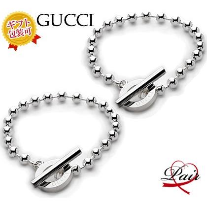 GUCCI グッチ 010294-09840/0006 ペアブレスレット/2個セット GUCCI グッチ 010294-09840/0006 ペアブレスレット/2個セット