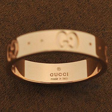 GUCCI グッチ 152045-J8500/5702-8 リング K18PG ピンクゴールド