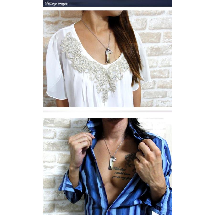 ペアダナスダイヤモンドイニシャルネックレス/ペアDanasイニシャルステンレスネックレス 年度末 sale_2