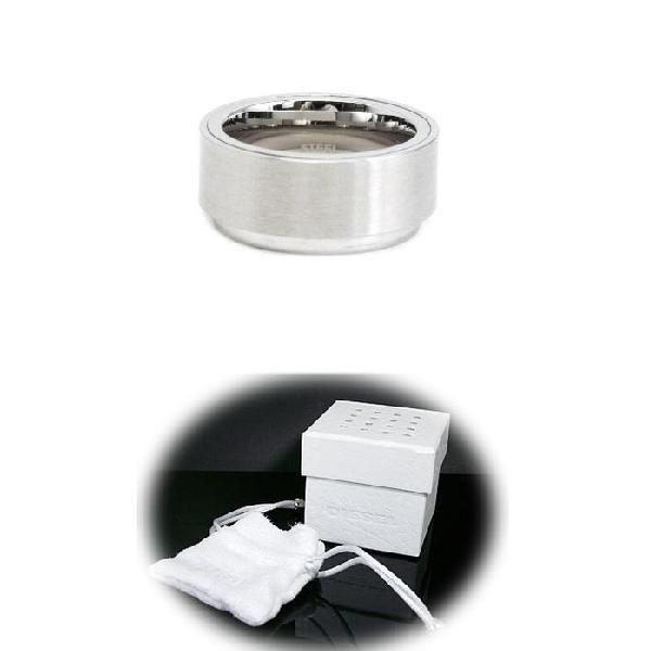 豪華ラッピング無料 イギリス世論調査でかっこいいファッション第１位に Diesel ブラック ステンレス 指輪 リング Dx ディーゼル メンズアクセサリー