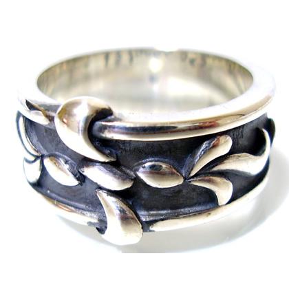 【FREE STYLE】唐草フリースタイルシルバーリング/シルバーアクセサリー sale