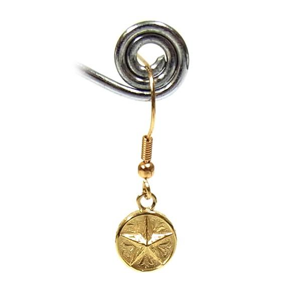 ハワイアンジュエリー ピアス メダル コイン スター レディース プレゼント 片耳 金属アレルギー対応 サージカル ステンレス 星 | ハワイアンジュエリー | 03