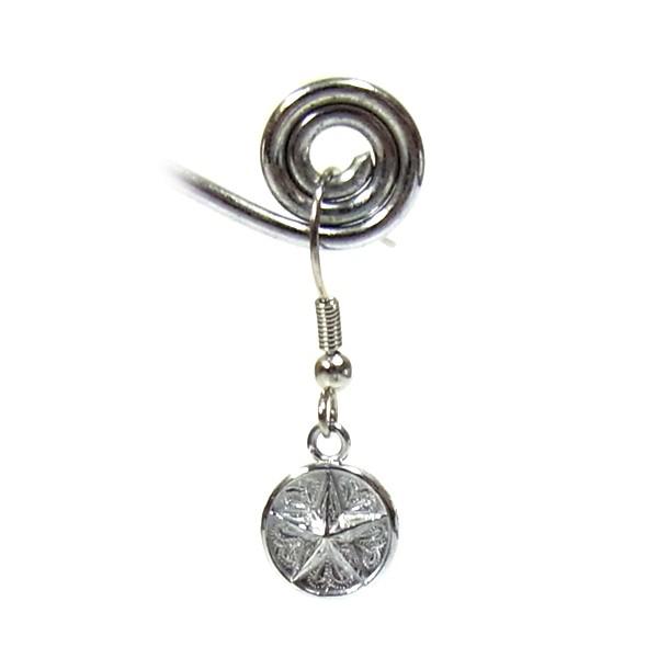 ハワイアンジュエリー ピアス メダル コイン スター レディース プレゼント 片耳 金属アレルギー対応 サージカル ステンレス 星 | ハワイアンジュエリー | 04