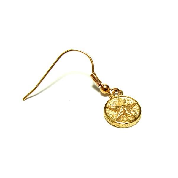 ハワイアンジュエリー ピアス メダル コイン スター レディース プレゼント 片耳 金属アレルギー対応 サージカル ステンレス 星 | ハワイアンジュエリー | 05