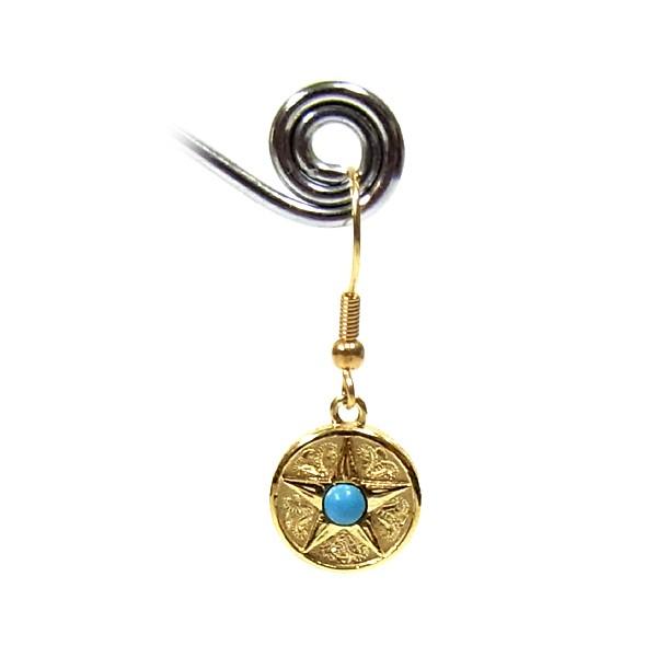 ハワイアンジュエリー ピアス ターコイズ スター レディース プレゼント ブランド 片耳 金属アレルギー対応 サージカル ステンレス  星 | ハワイアンジュエリー | 03