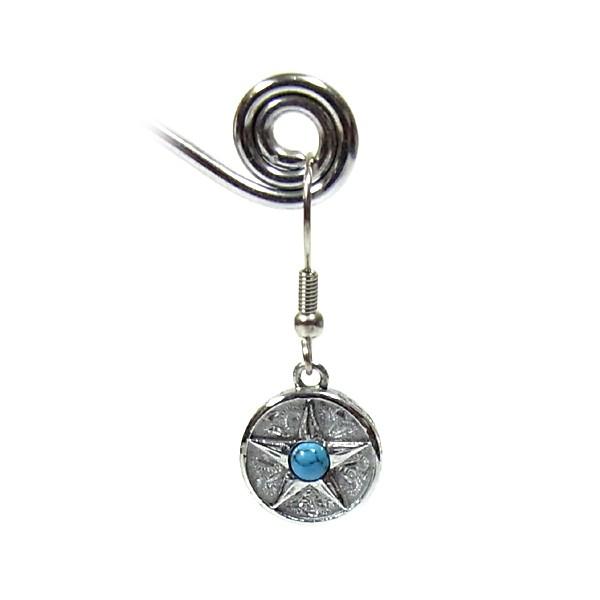 ハワイアンジュエリー ピアス ターコイズ スター レディース プレゼント ブランド 片耳 金属アレルギー対応 サージカル ステンレス  星 | ハワイアンジュエリー | 04