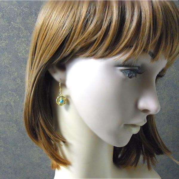 ハワイアンジュエリー ピアス ターコイズ スター レディース プレゼント ブランド 片耳 金属アレルギー対応 サージカル ステンレス  星 | ハワイアンジュエリー | 07