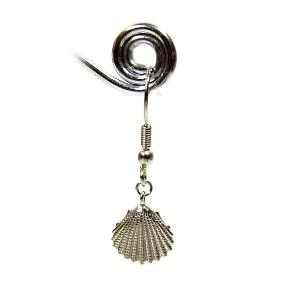 ハワイアンジュエリー ピアス 貝 レディース プレゼント ブランド 片耳 金属アレルギー対応 サージカル ステンレス  シェル | ハワイアンジュエリー | 03