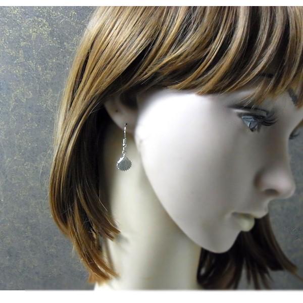 ハワイアンジュエリー ピアス 貝 レディース プレゼント ブランド 片耳 金属アレルギー対応 サージカル ステンレス  シェル | ハワイアンジュエリー | 09