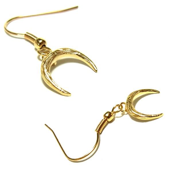 ハワイアンジュエリー ピアスサージカル ステンレス 三日月 ムーン レディース プレゼント ブランド 片耳 金属アレルギー対応 | ハワイアンジュエリー | 01