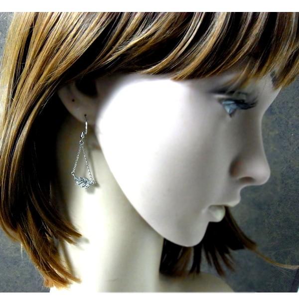 ハワイアンジュエリー ピアス サージカル ステンレス リーフ レディース プレゼント ブランド 片耳 金属アレルギー対応 | ハワイアンジュエリー | 10