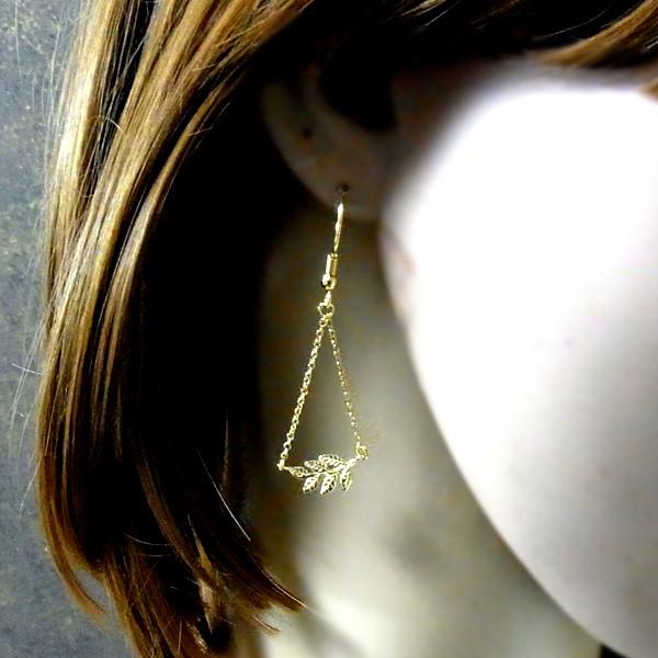 ハワイアンジュエリー ピアス サージカル ステンレス リーフ レディース プレゼント ブランド 片耳 金属アレルギー対応 | ハワイアンジュエリー | 08