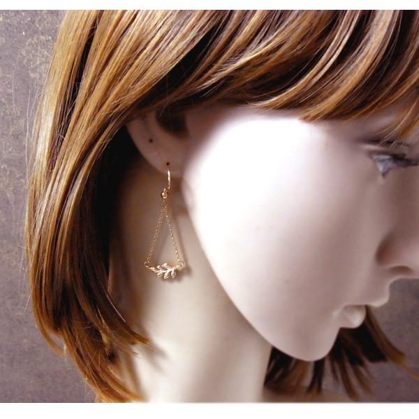 ハワイアンジュエリー ピアス サージカル ステンレス リーフ レディース プレゼント ブランド 片耳 金属アレルギー対応 | ハワイアンジュエリー | 09