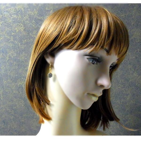 ハワイアンジュエリー ピアス メダル コイン レディース プレゼント 片耳 金属アレルギー対応 サージカル ステンレス  スクロール カレイニキニ | ハワイアンジュエリー | 17