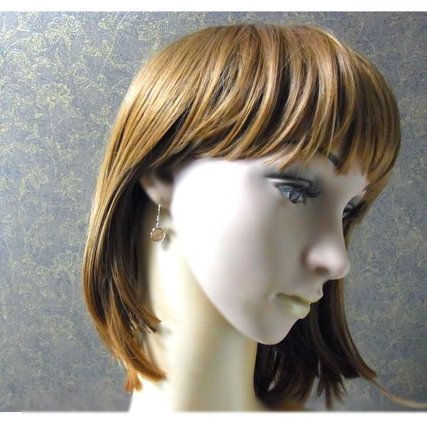 ハワイアンジュエリー ピアス メダル コイン レディース プレゼント 片耳 金属アレルギー対応 サージカル ステンレス  スクロール カレイニキニ | ハワイアンジュエリー | 18