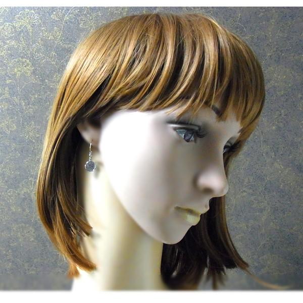 ハワイアンジュエリー ピアス メダル コイン レディース プレゼント 片耳 金属アレルギー対応 サージカル ステンレス  スクロール カレイニキニ | ハワイアンジュエリー | 20