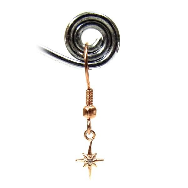 ハワイアンジュエリー ピアス 一粒 石 プレゼント 片耳 金属アレルギー対応 サージカル ステンレス キュービックジルコニア | ハワイアンジュエリー | 04