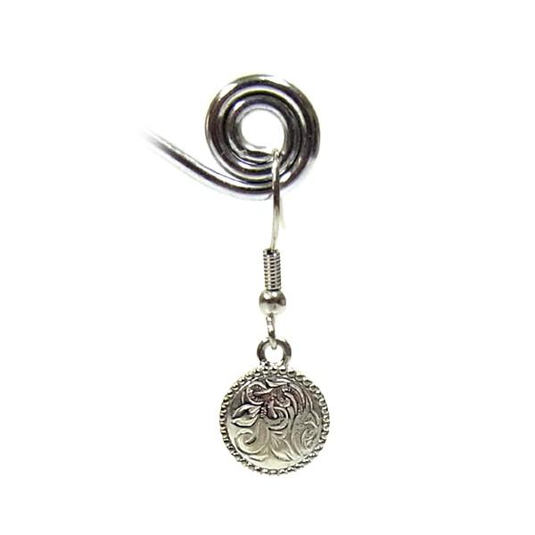 ハワイアンジュエリー ピアス メダル ホヌ レディース プレゼント 片耳 金属アレルギー対応 サージカル ステンレス  カメ | ハワイアンジュエリー | 03