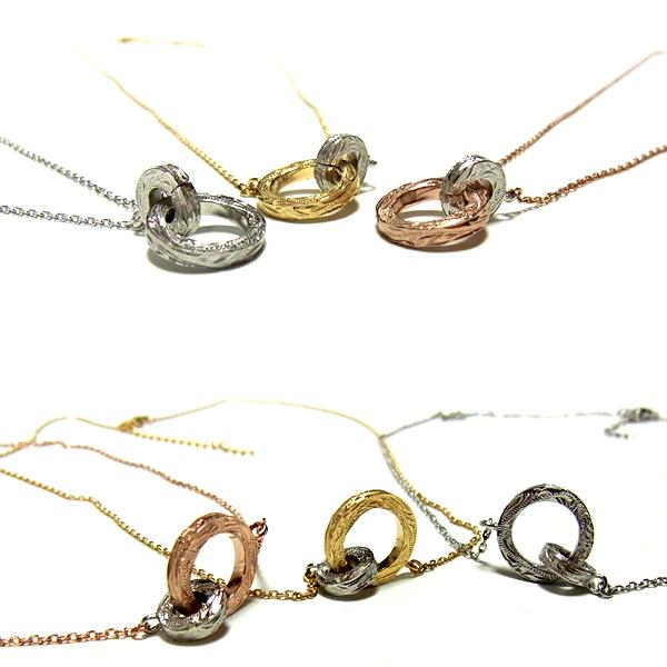 ペアネックレス ペアハワイアンジュエリー リング スクロール カレイキニ 金属アレルギー対応 サージカル ステンレス 花 入浴剤 写真フレーム フラワー_9