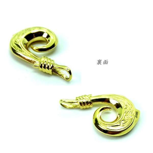 ハワイアンジュエリー ネックレス フィッシュフック サファイア ルビー レディース メンズ イエローゴールド シルバー ステンレススチール 誕生日 記念 saleの画像