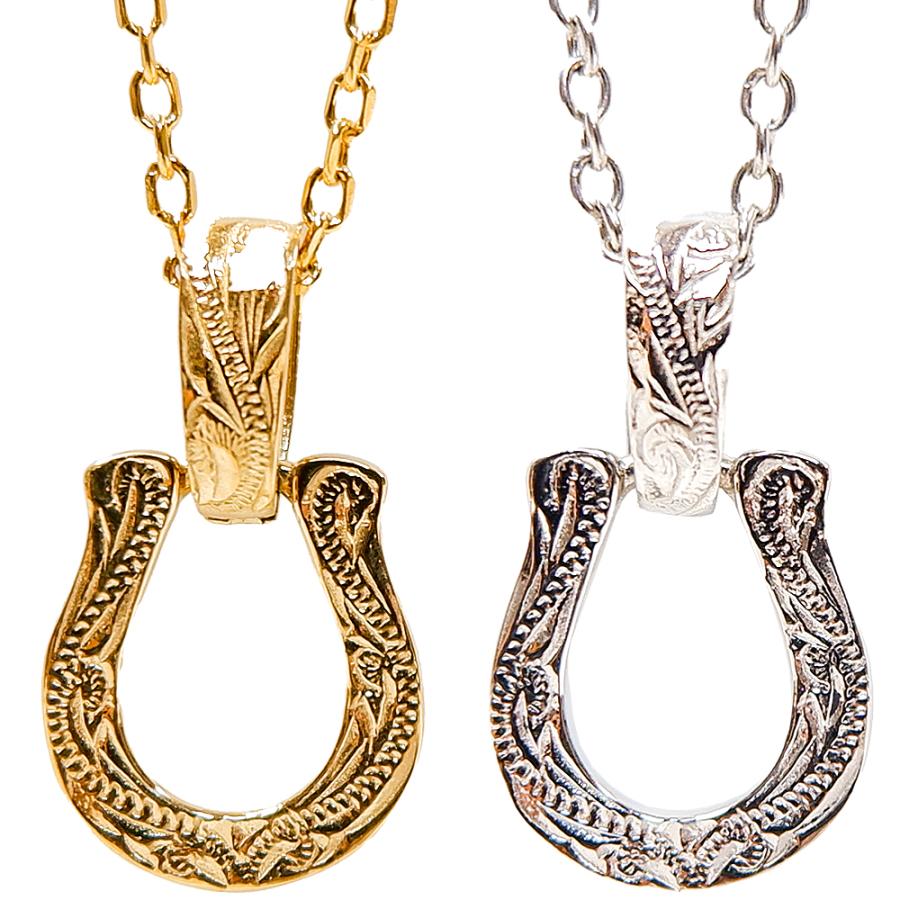 ハワイアンジュエリー ネックレス ミニチュア ホースシュー 馬蹄