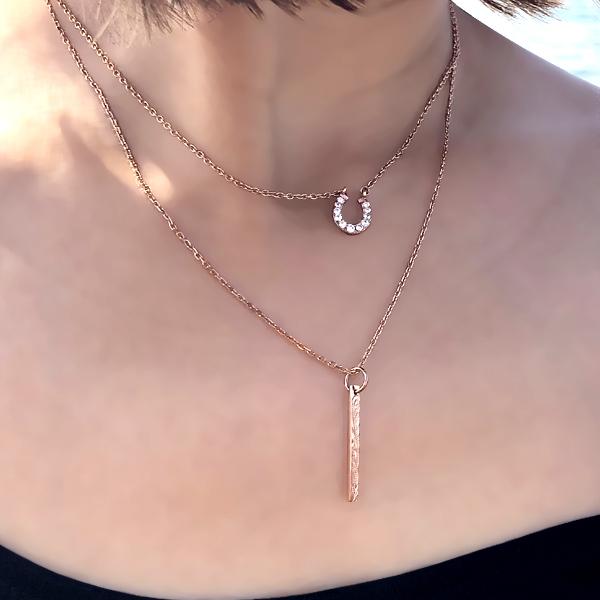 ハワイアンジュエリー ネックレス バー スクロール 波 金属アレルギー対応 サージカル ステンレス ギフト インスタ sale | ハワイアンジュエリー | 05