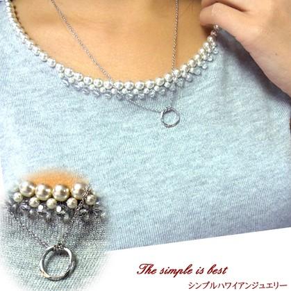 ペアハワイアンジュエリー ペアネックレス リングペンダント saleの画像