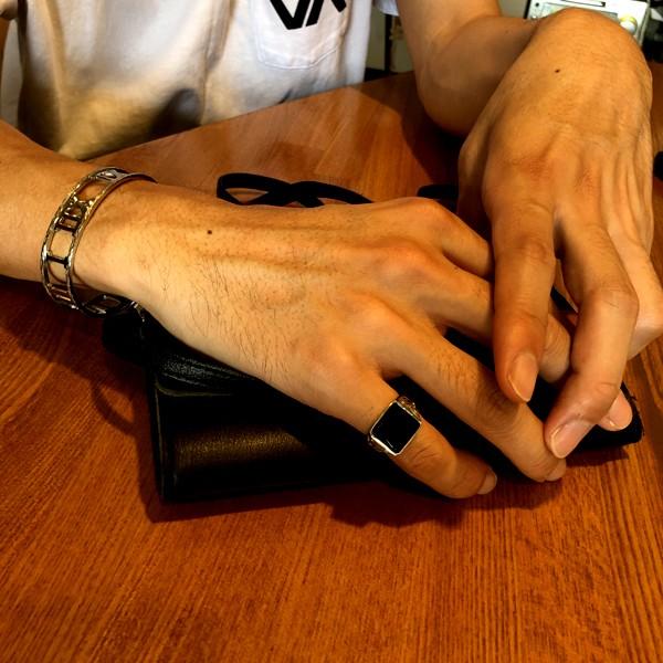 MELLOW FELLOW taira amano 天野泰良 モデル メローフェロー ハワイアンジュエリー リング 指輪 サージカルステンレスの画像