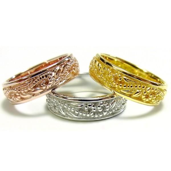 ハワイアンジュエリー リリ エグゼクティブ プラチナ 仕上げ サーフ リング 指輪 レディース メンズ シルバー925 誕生日 記念 sale