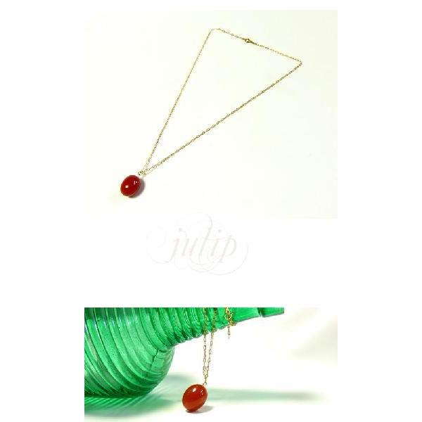 【julip】カーネリアン ゴールドゴールドフィルドネックレス/ロングネックレス/ゴールド/Goldfilled/14KGF 年度末 sale_4