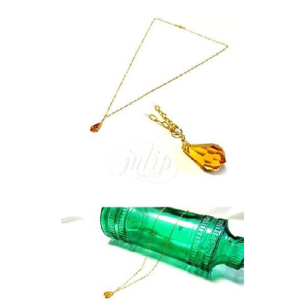 【julip】トパーズスワロフスキー ゴールドゴールドフィルドネックレス/ロングネックレス/ゴールド/Goldfilled/14KGF 年度末 sale_1