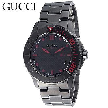 グッチ Ｇタイムレス YA126230MSS-BLK 腕時計 GUCCI メンズ｜juraice