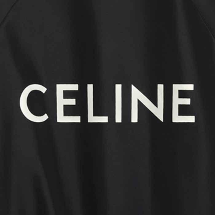 （新品,未開封） セリーヌ CELINE テディブルゾン ナイロン ジャケット 2W365495M.38NO ブラック 【1902690020】(67500円)