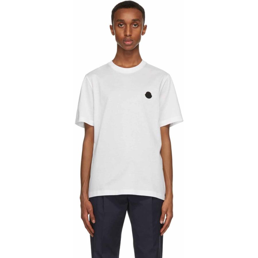 モンクレール Moncler バックレタリング ロゴ Tシャツ :bym01201156